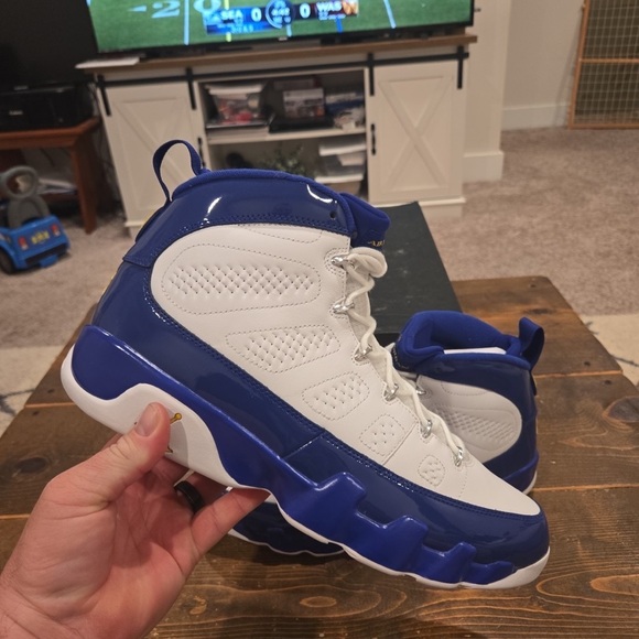 Nike Air Jordan 9 IX OG Retro Kobe PE Lakers (2016) -121 NEW - Picture 2 of 3